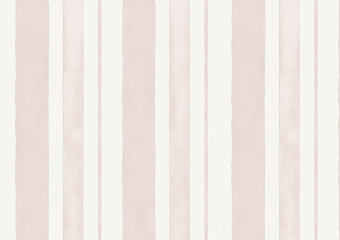 Shabby Chic by Rachel Ashwell Watercolour Stripe, Blush - Roman Blind - Image 7